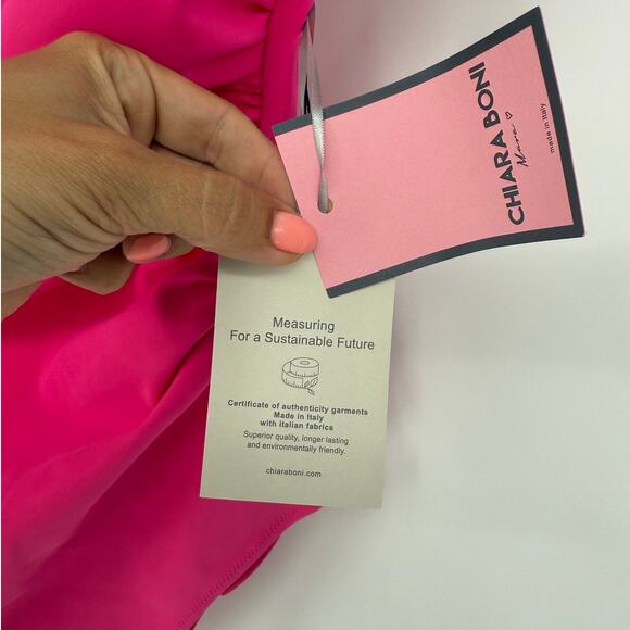 Chiara Boni La Petite Robe  Wlasi 3D Floral One-Piece Swimsuit - Picture 6 of 12